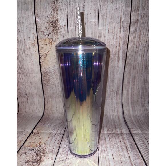 STARBUCKS 2020 VENTI UNICORN RAINBOW IRIDESCENT PRISM DOME VENTI COLD CUP - Picture 3 of 5